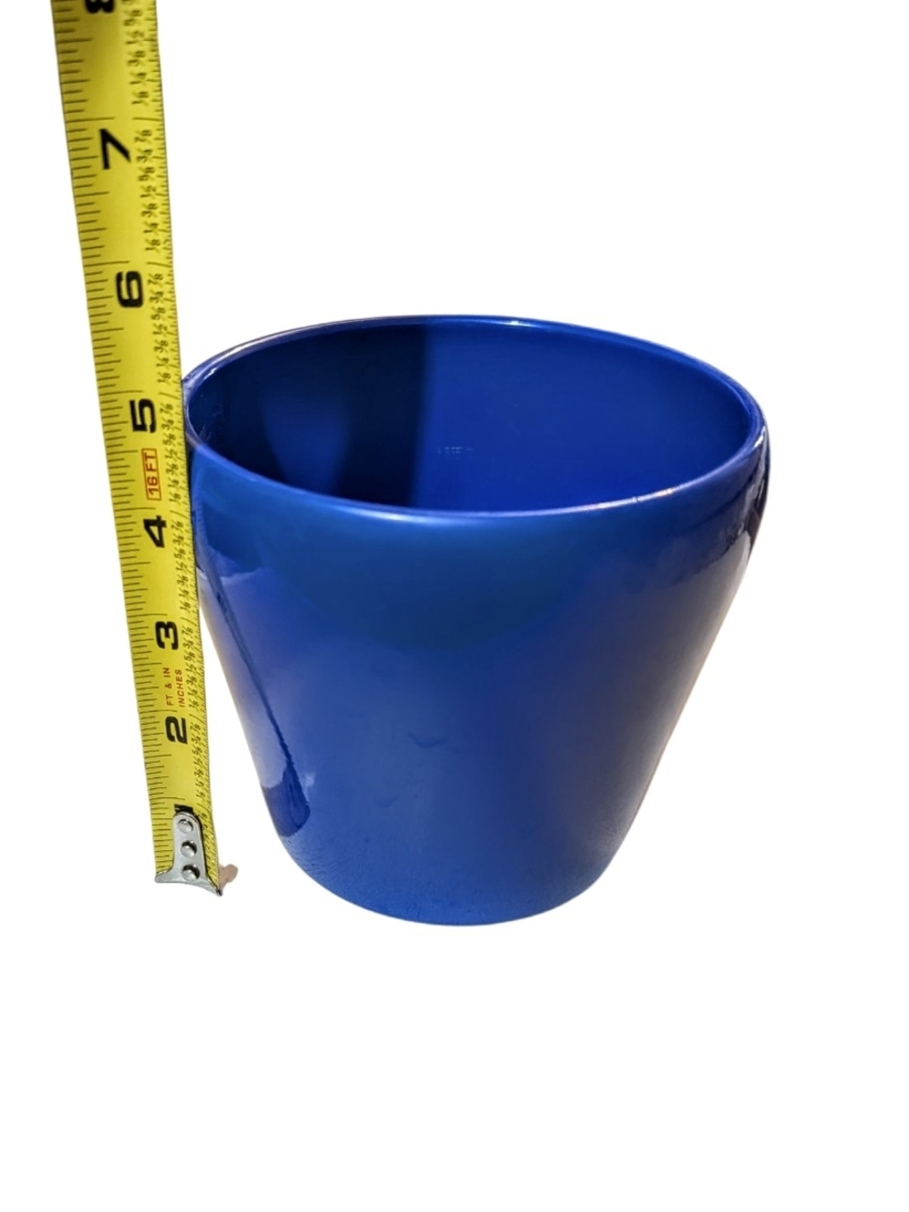 Scheurich Germany Ceramic Planter Pot Cobalt Blue 800-13